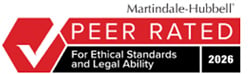 Martindale-Hubbell | Peer Rated For Ethical Standards and Legal Ability | 2026